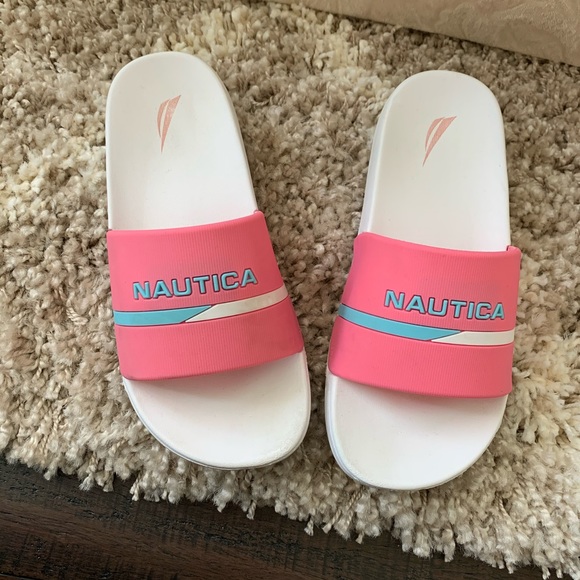 NAUTICA PINK SLIDES‎ KIDS - Picture 1 of 8